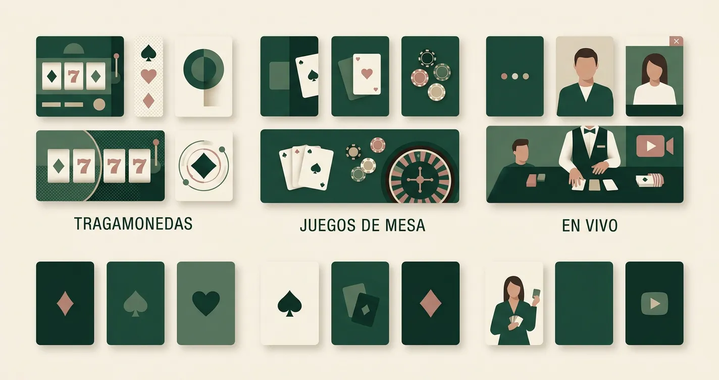Juegos de Always Vegas y casino en vivo
